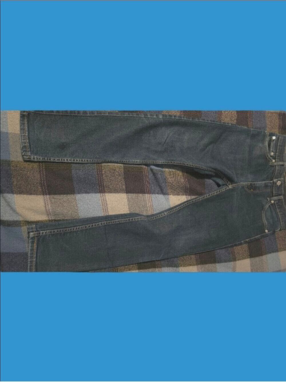 4/$97 Deal! Levi's Dark Gray Slim Straight Jeans 30 X 30